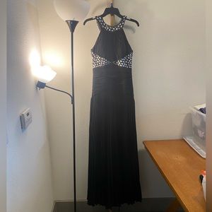 Black gown dress